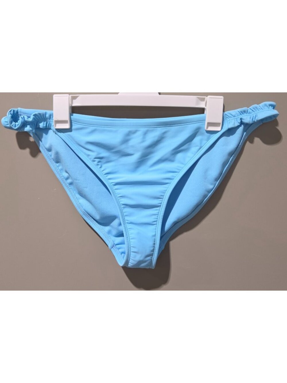 Wild Fable Light Blue Ruffle Strap Low Rise Bikini Swim Bottom - Plus Sz X 14/16